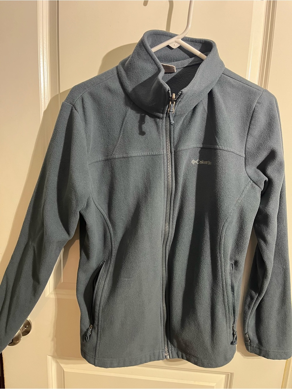 Columbia Women’s Full-Zip Fleece Jacket in Slate Blue-Grey